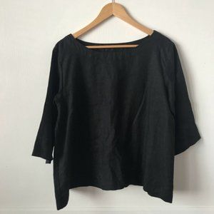 NotPerfect Linen January Top